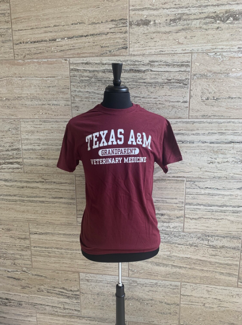 Texas AM Veterinary Medicine Grandparent T-Shirt